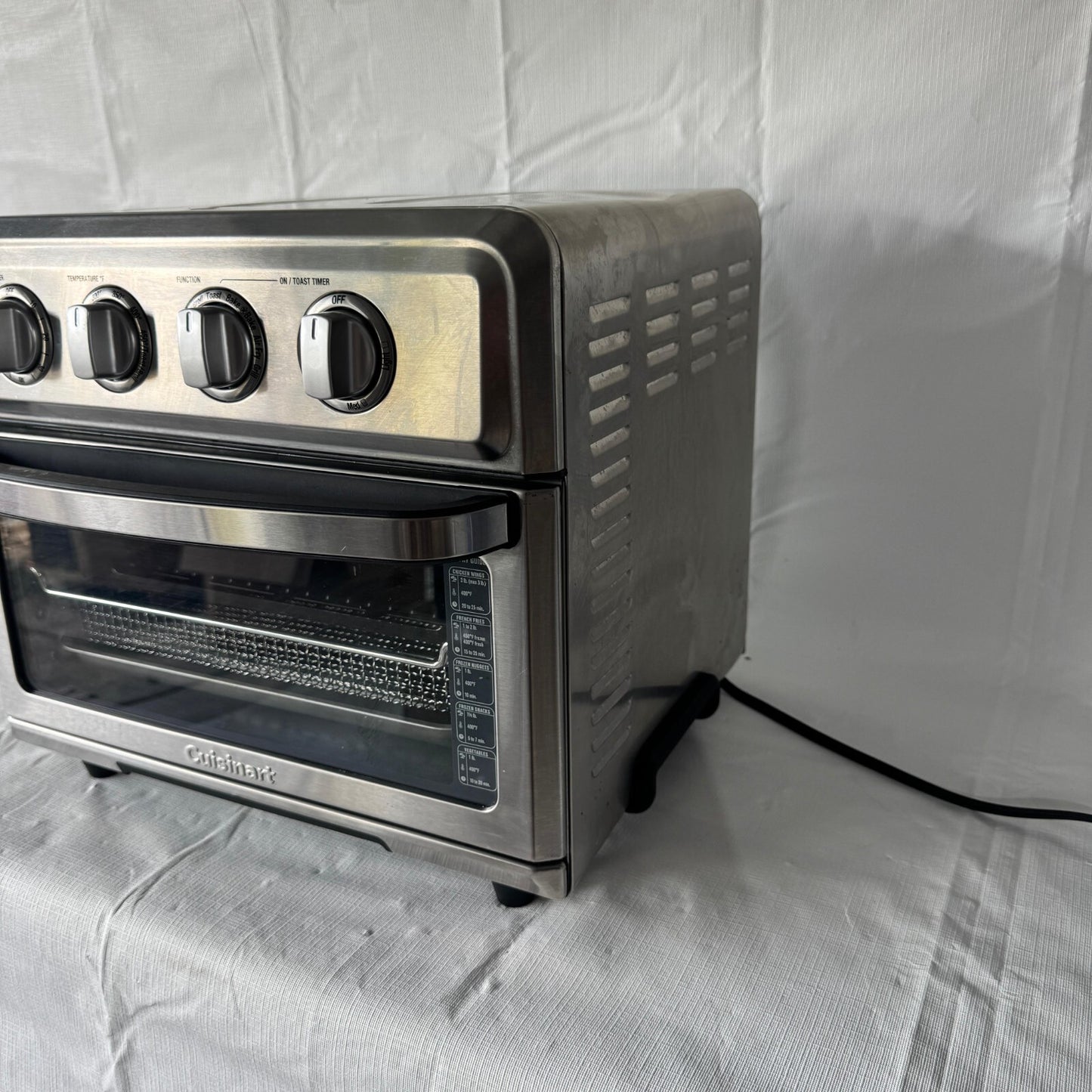 Cuisinart Air Fryer + Convection Toaster Oven, 8-1 Oven with Bake, Grill(TESTED)