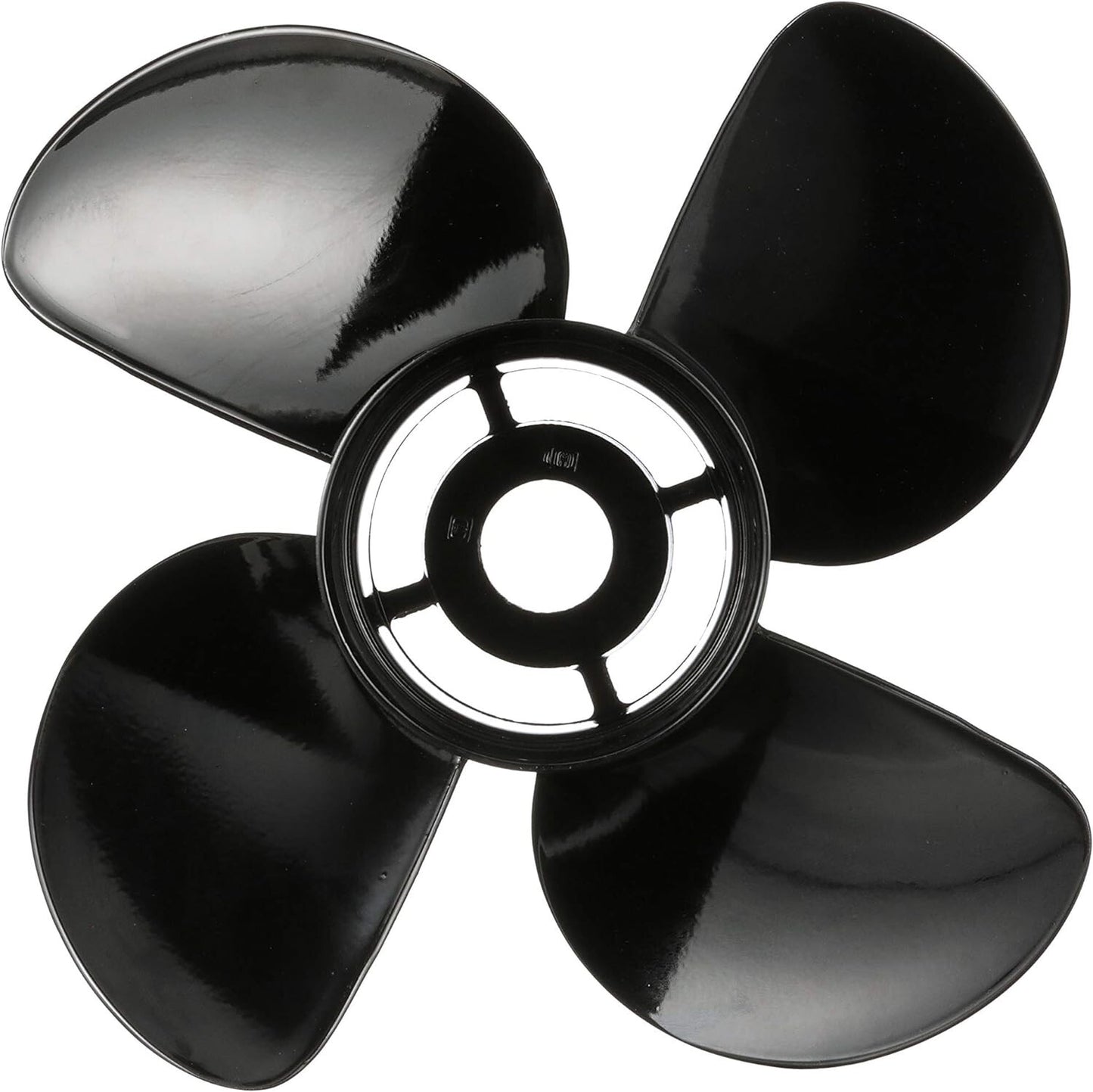 Quicksilver 4-Blade Aluminum Propeller - 12.5" Dia. X 19" Pitch - 8m8027506