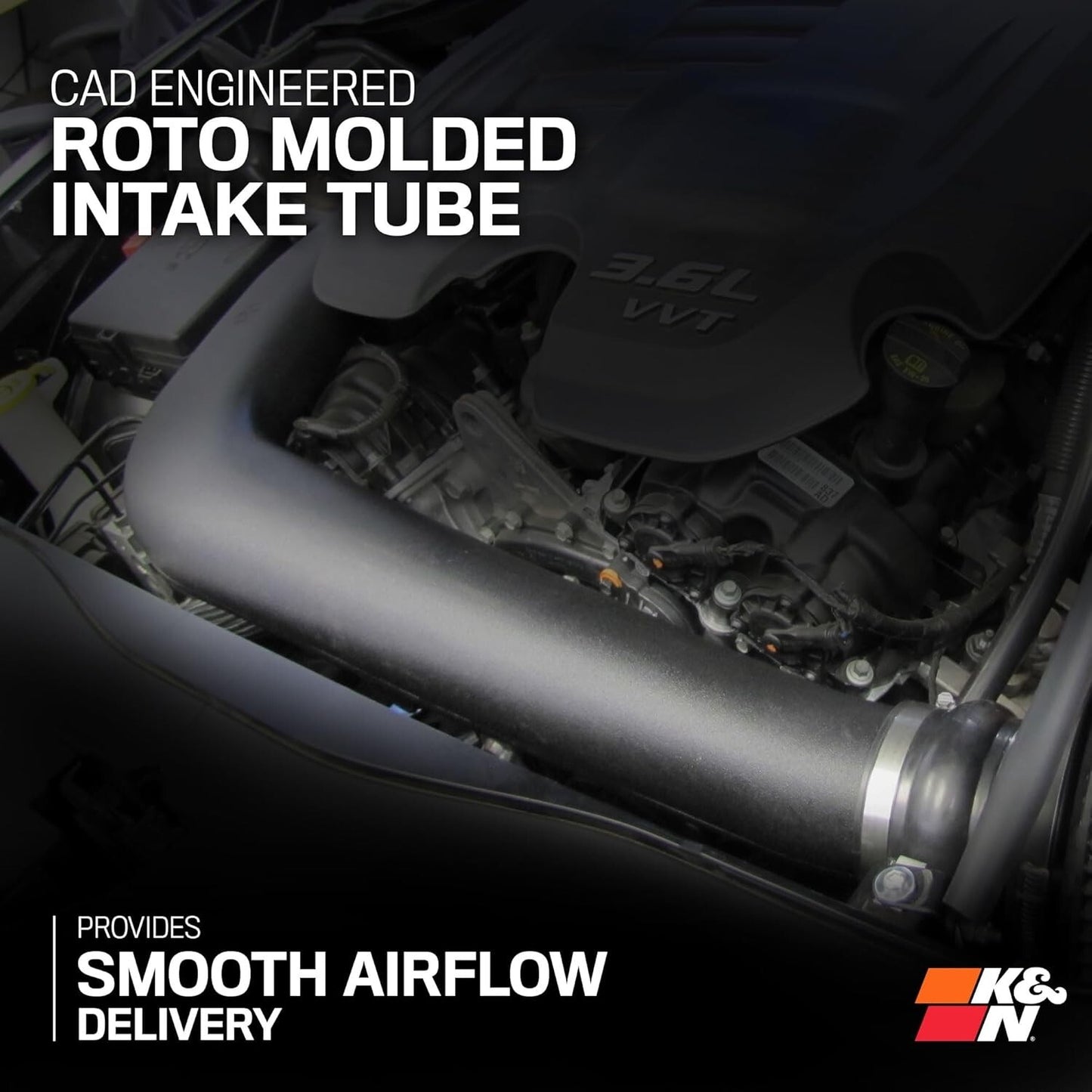 K&N Cold Air Intake System: 11-19 CHRYSLER/DODGE, 57-1564