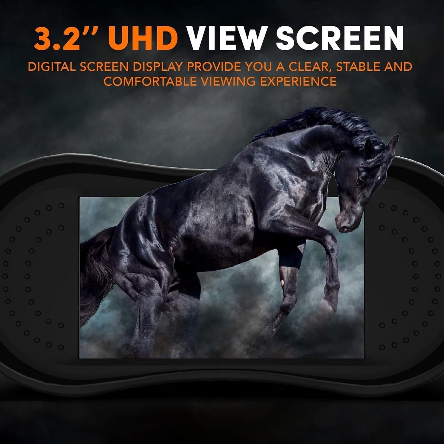 GTHUNDER Night Vision Goggles - 4K UHD/ 4K Infrared Night Vision with 4"/3" HD S