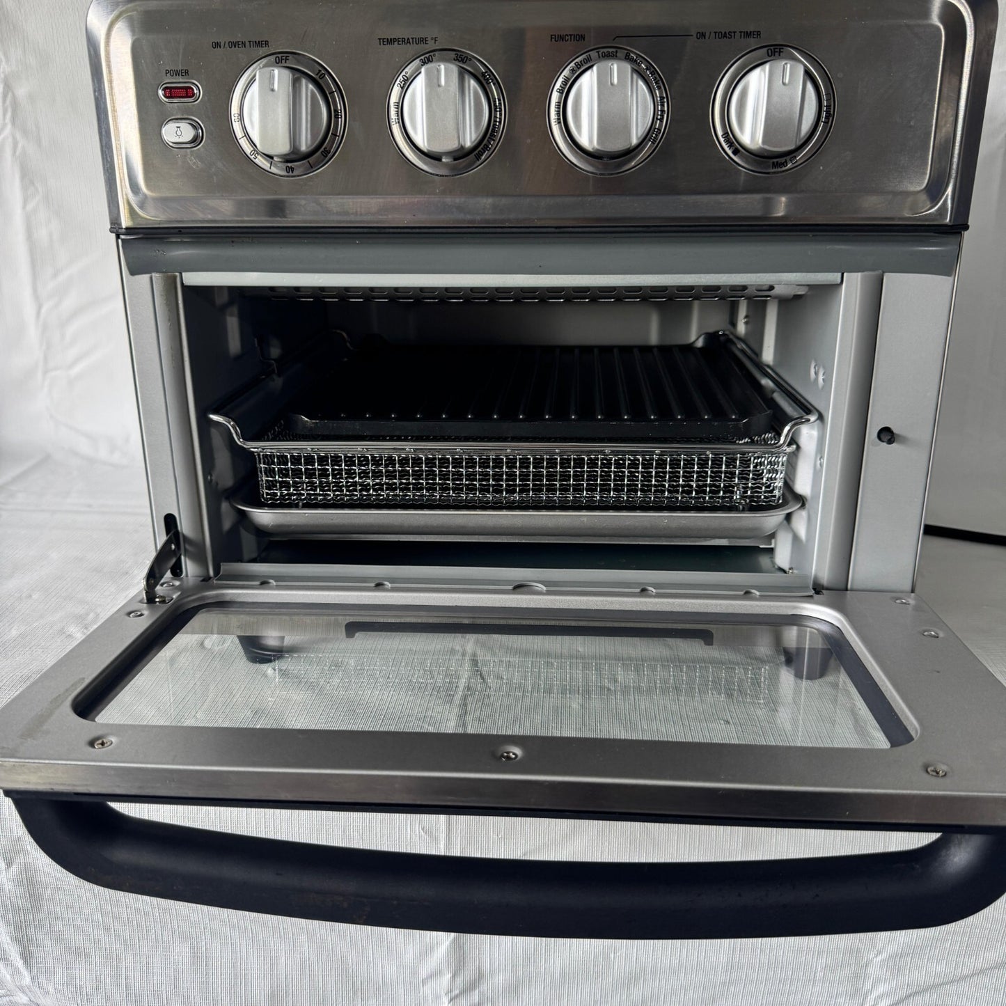 Cuisinart Air Fryer + Convection Toaster Oven, 8-1 Oven with Bake, Grill(TESTED)