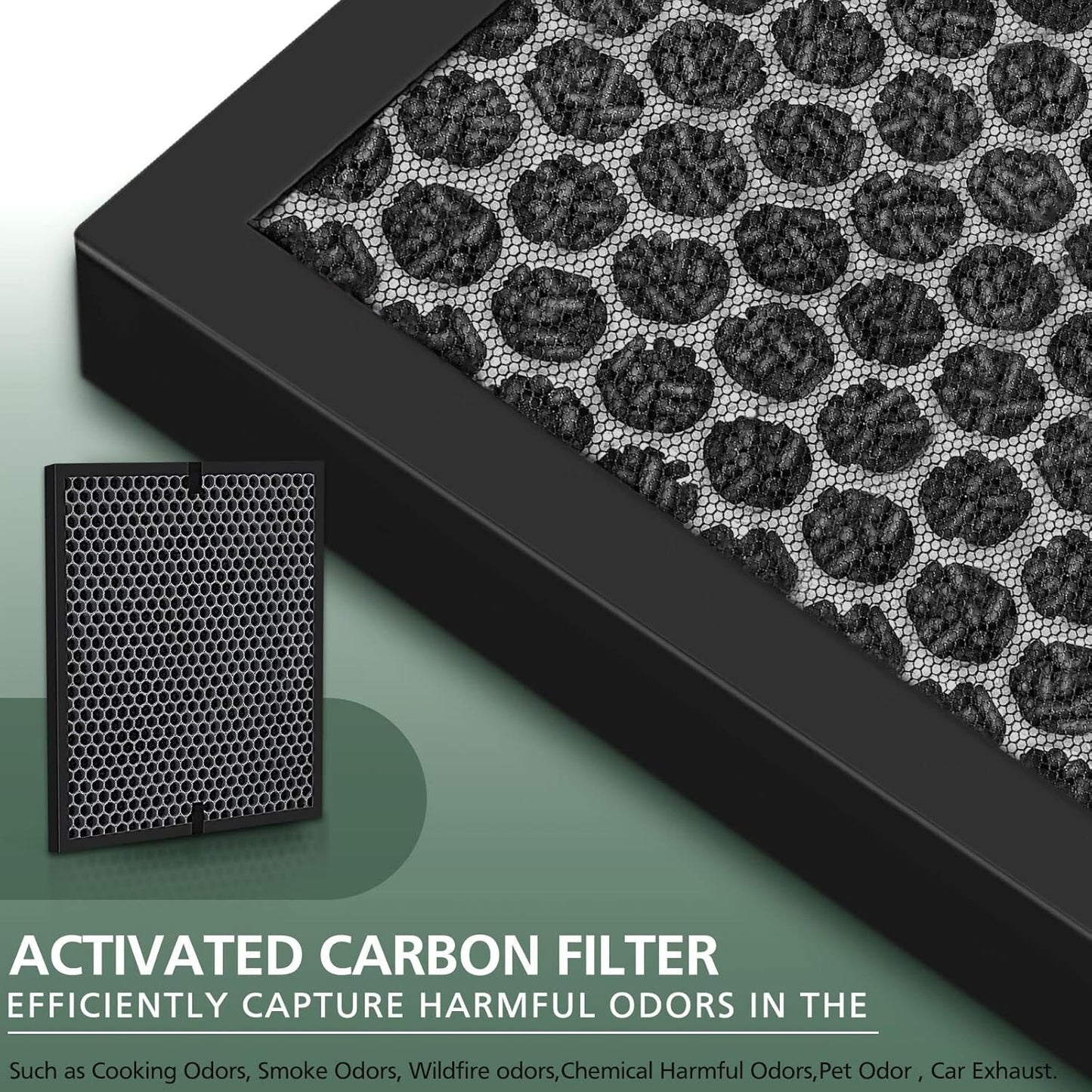 LV-PUR131 Replacement Filters Compatible with LEVOIT Air Purifier Models LV-PUR1