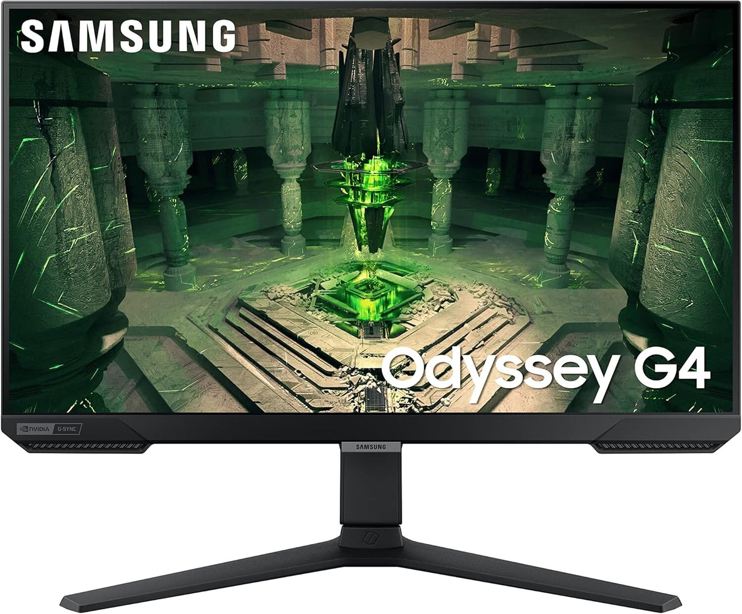 SAMSUNG 25" Odyssey G4 Series FHD Gaming Monitor, IPS, 240Hz, 1ms, G-Sync
