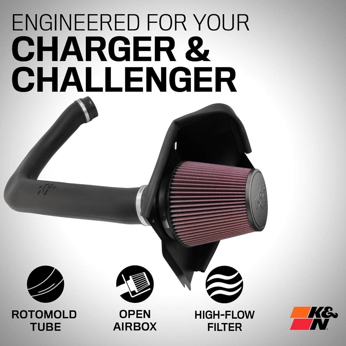 K&N Cold Air Intake System: 11-19 CHRYSLER/DODGE, 57-1564