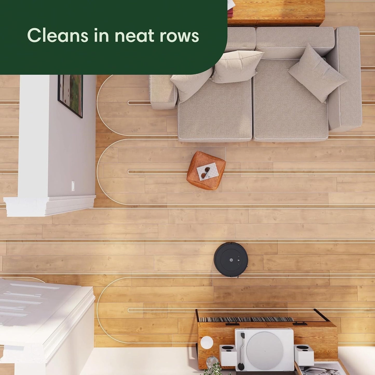 iRobot Roomba Combo Robot Vacuum (NO MOP)(Y0110) - CLEAN! Black (TESTED)