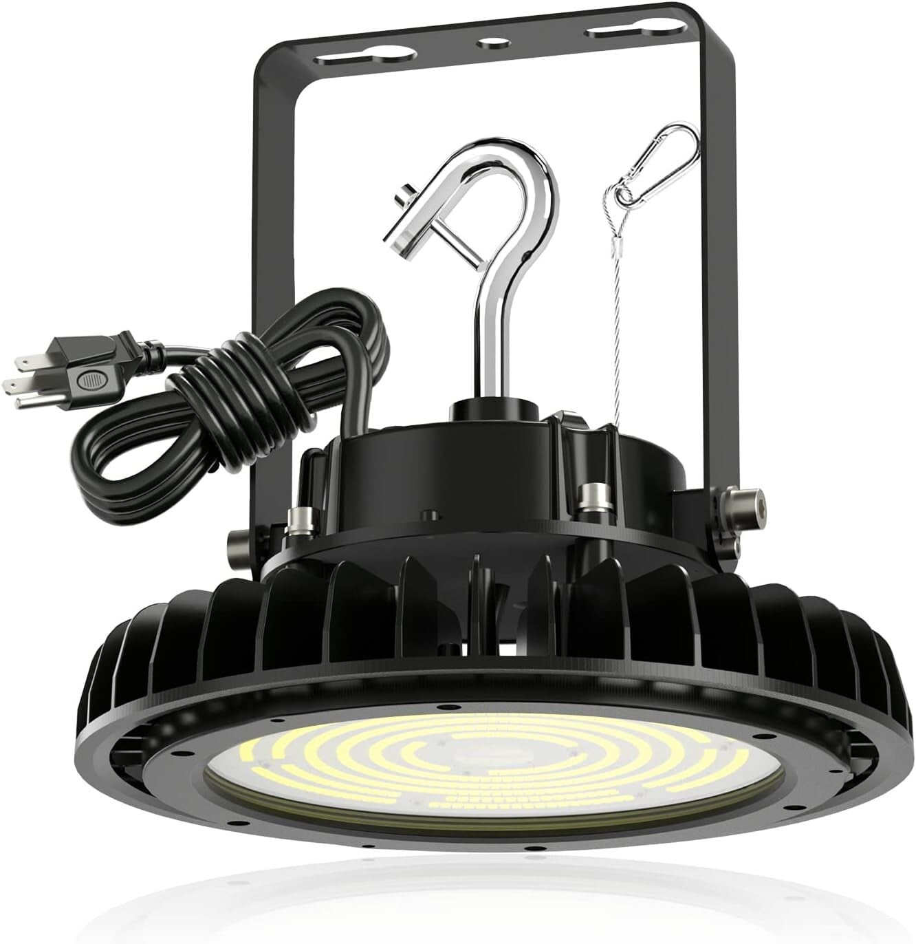Adiding UFO LED High Bay Light 100W 170LM/W Bright 100-277V 0-10V Dimmable UL DL