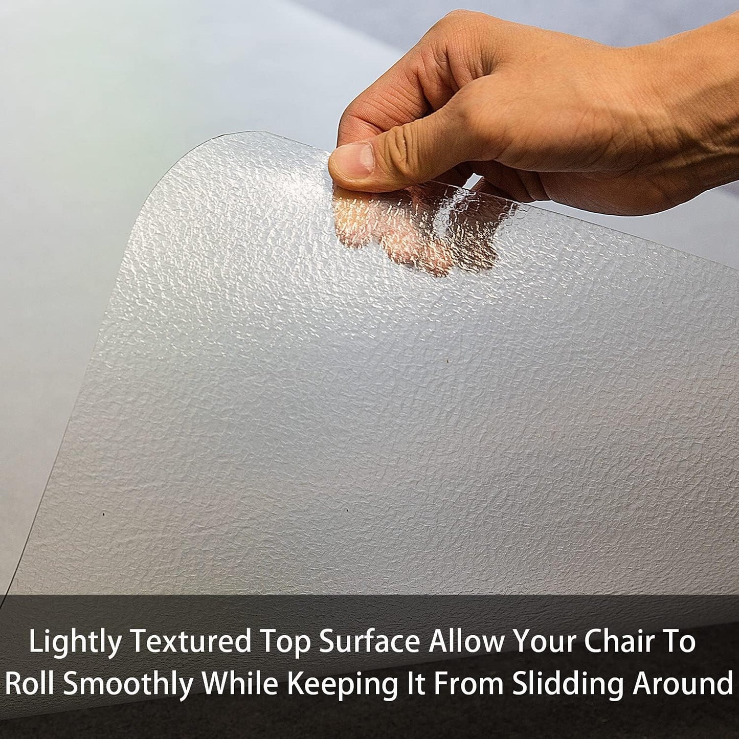 Chair Mat for Hardwood Floor, 53”x 45” Office Chair Mat, for Office Chair