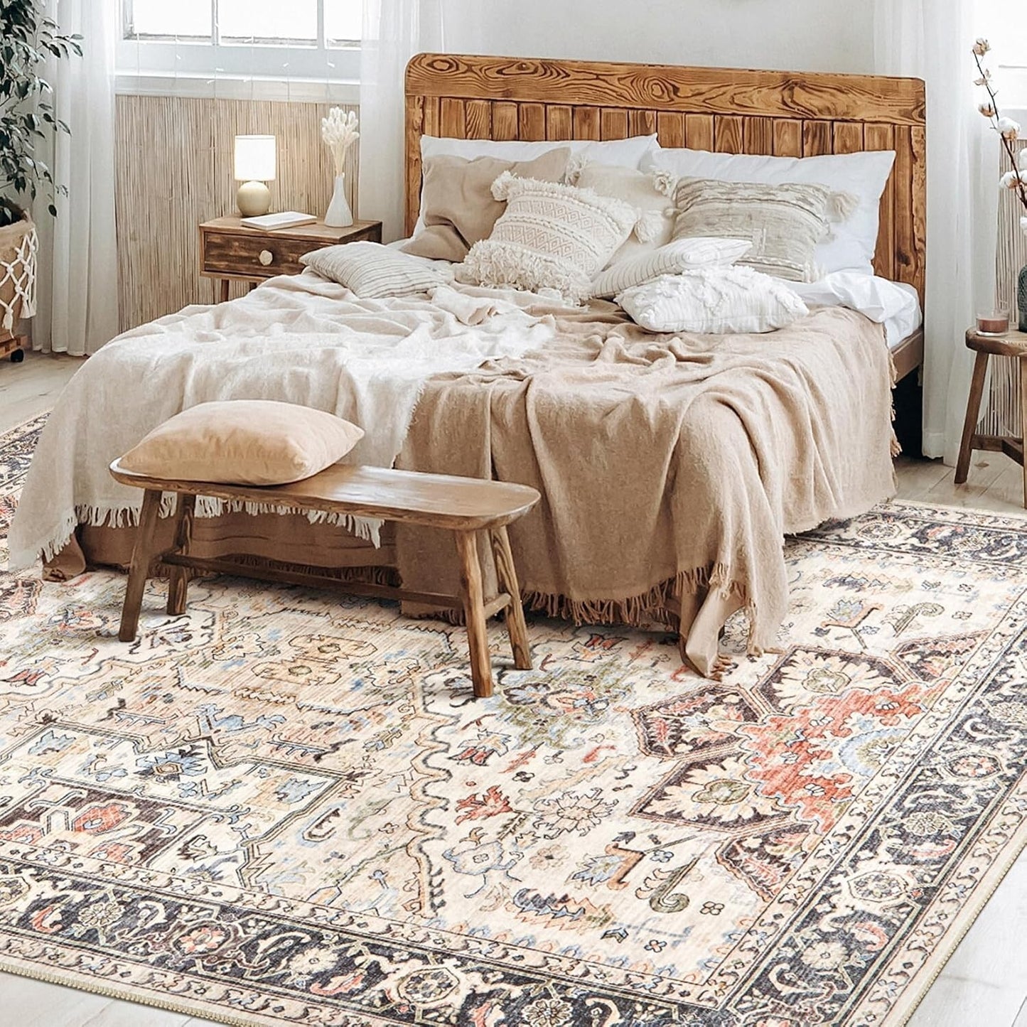 8x10 Area Rugs for Living Room Bedroom Nursery, Large Carpet Ultra Thin Soft