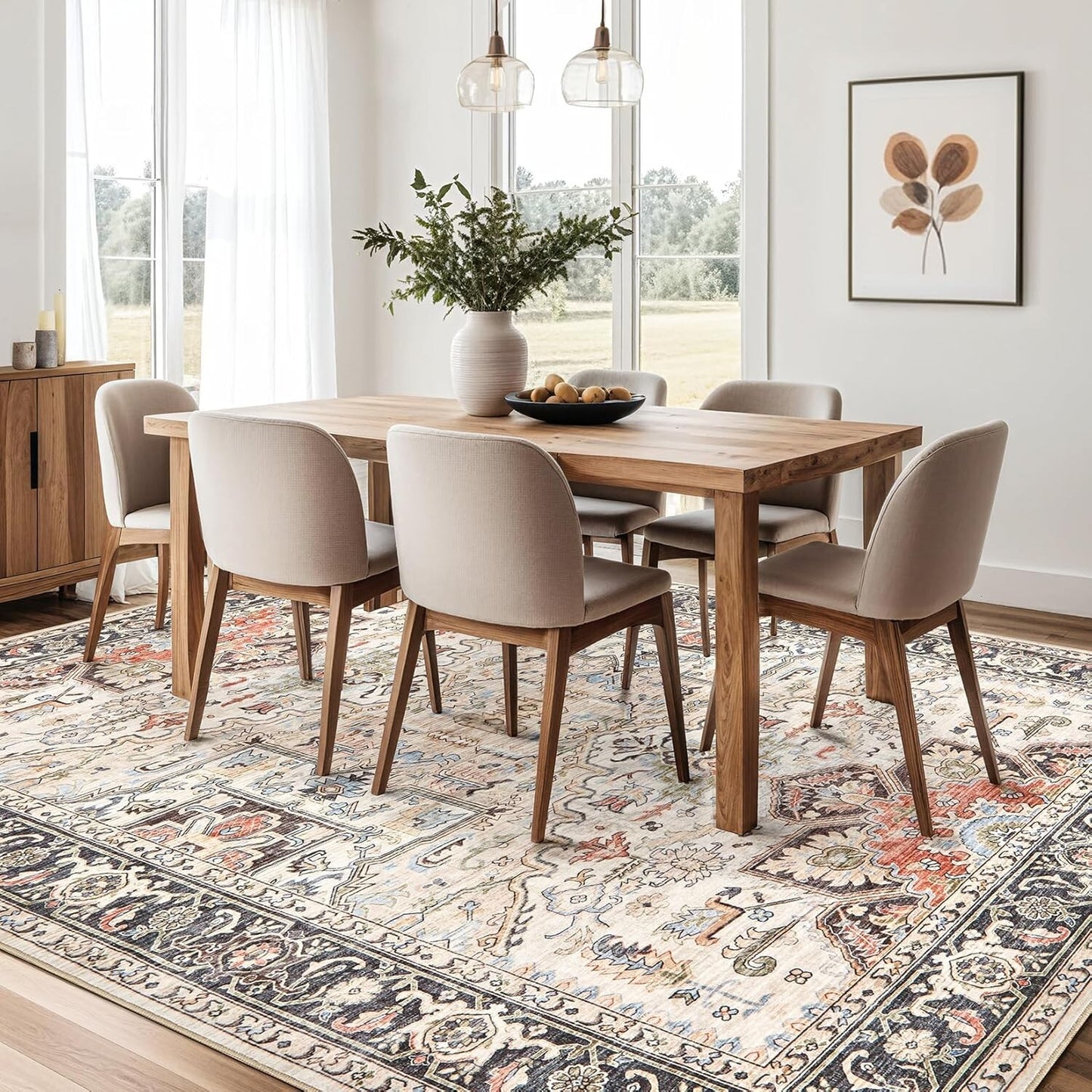 8x10 Area Rugs for Living Room Bedroom Nursery, Large Carpet Ultra Thin Soft