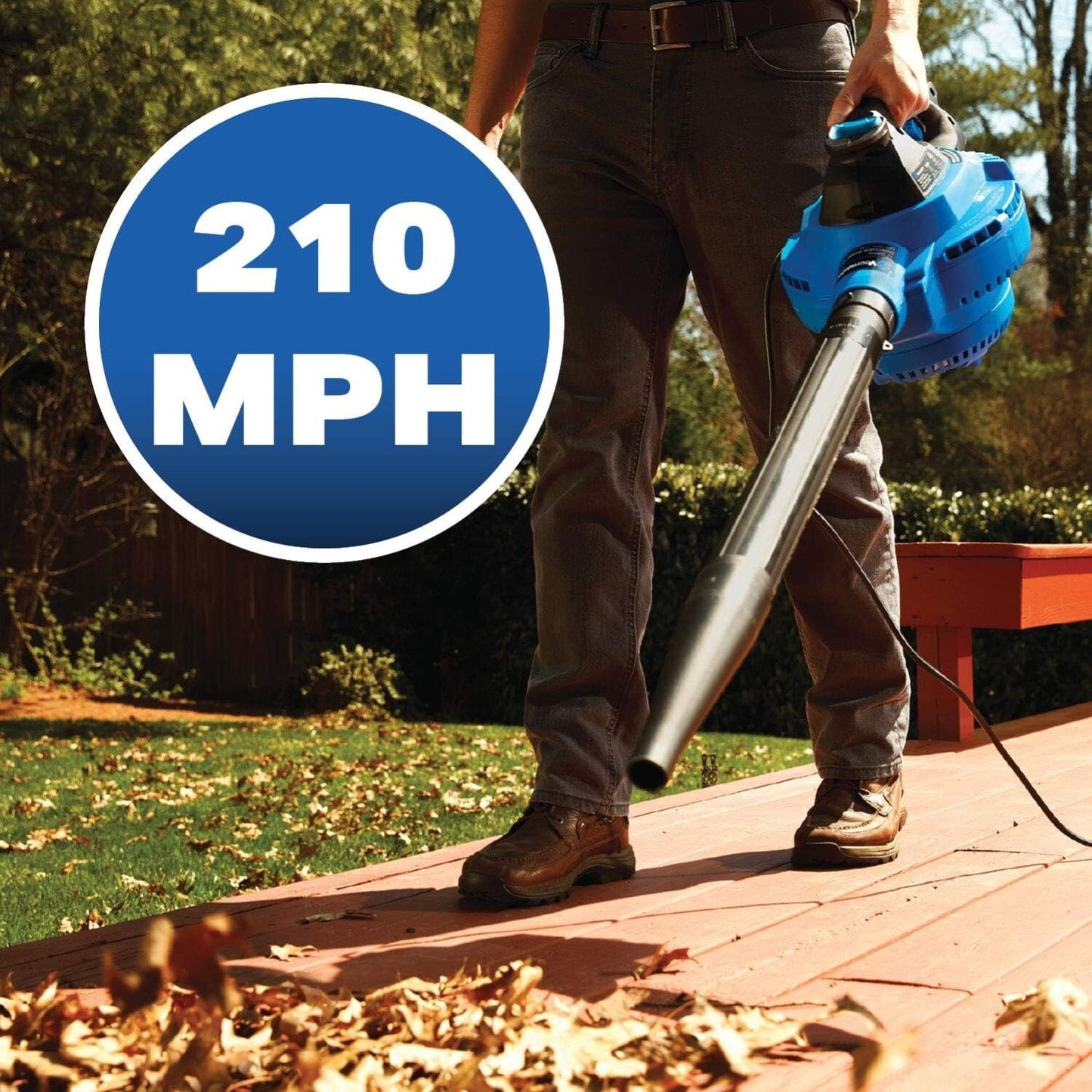 Vacmaster - 9.5 litre vacuum cleaner, with up to 2 horsepower