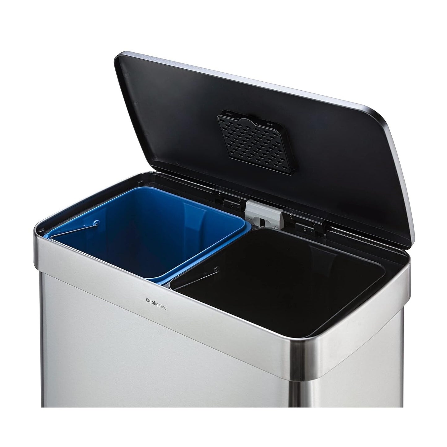 QUALIAZERO 60L/15.8Gal Heavy Duty Hands-Free Stainless Steel Commercial/Kitchen