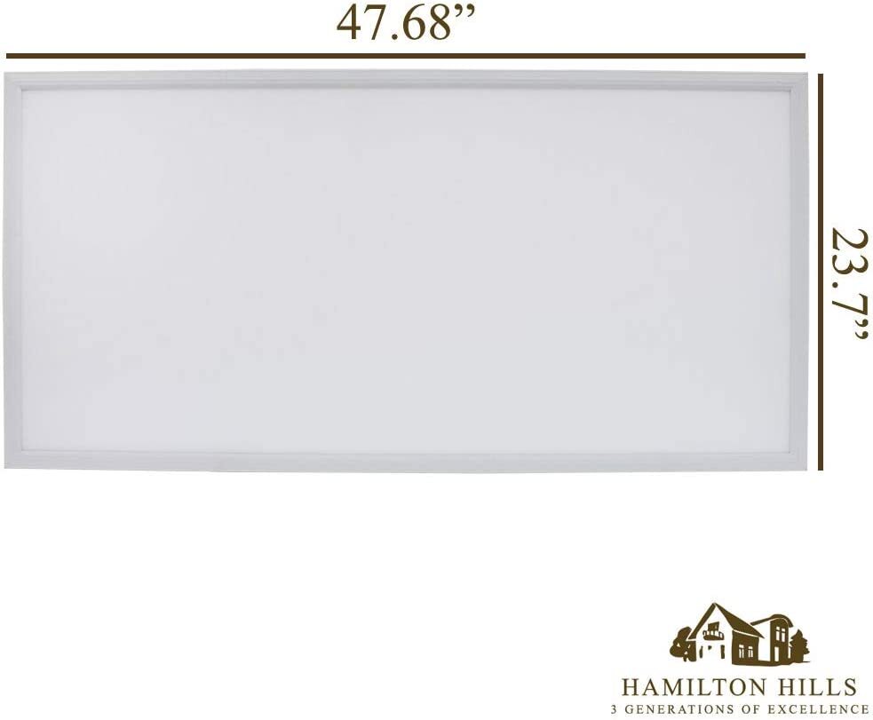 Hamilton Hills 24" x 48" G2 LED Panel Recessed in Ceiling Tile Light or Ceiling
