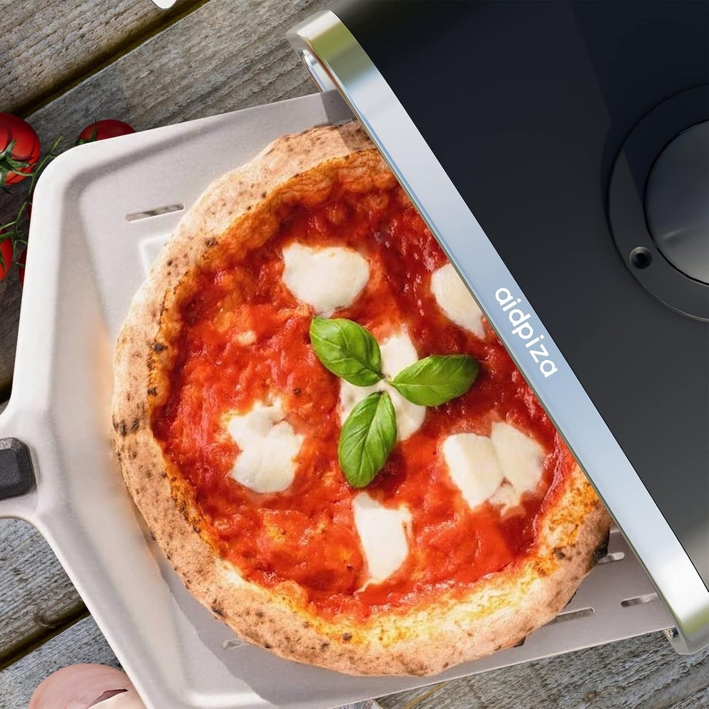 Pizza Oven Outdoor 12" Wood Fired Pizza Ovens Pellet Pizza Stove for outside