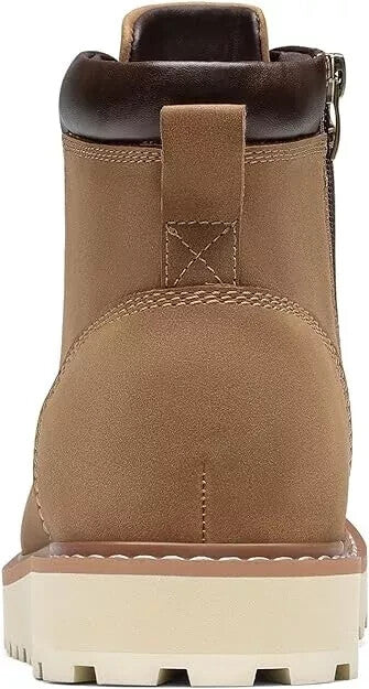 Bruno Marc Men's Moc Toe Boot Fashion Comfort Casual Wedge Boots Size 11