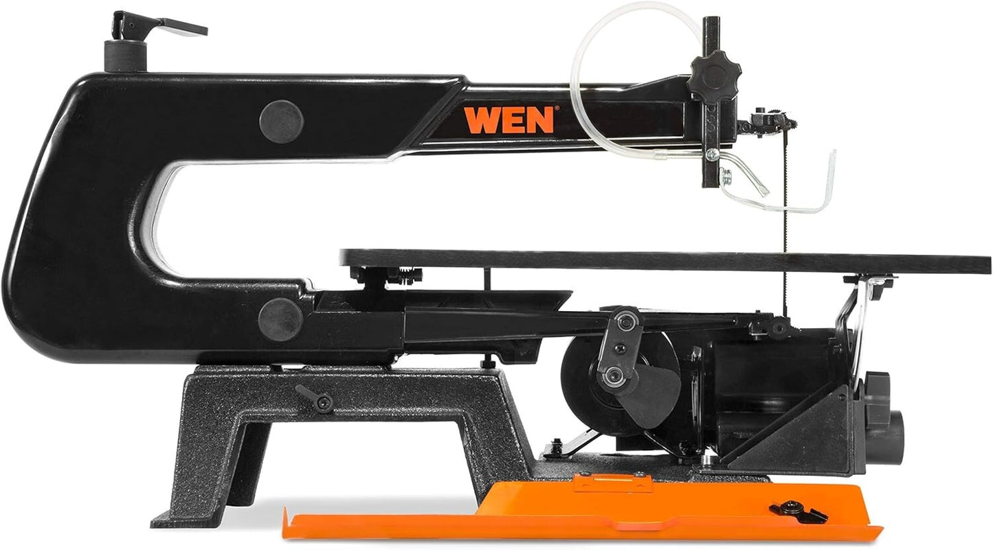 WEN 3922 16-inch Variable Speed Scroll Saw with Easy-Access Blade Changes