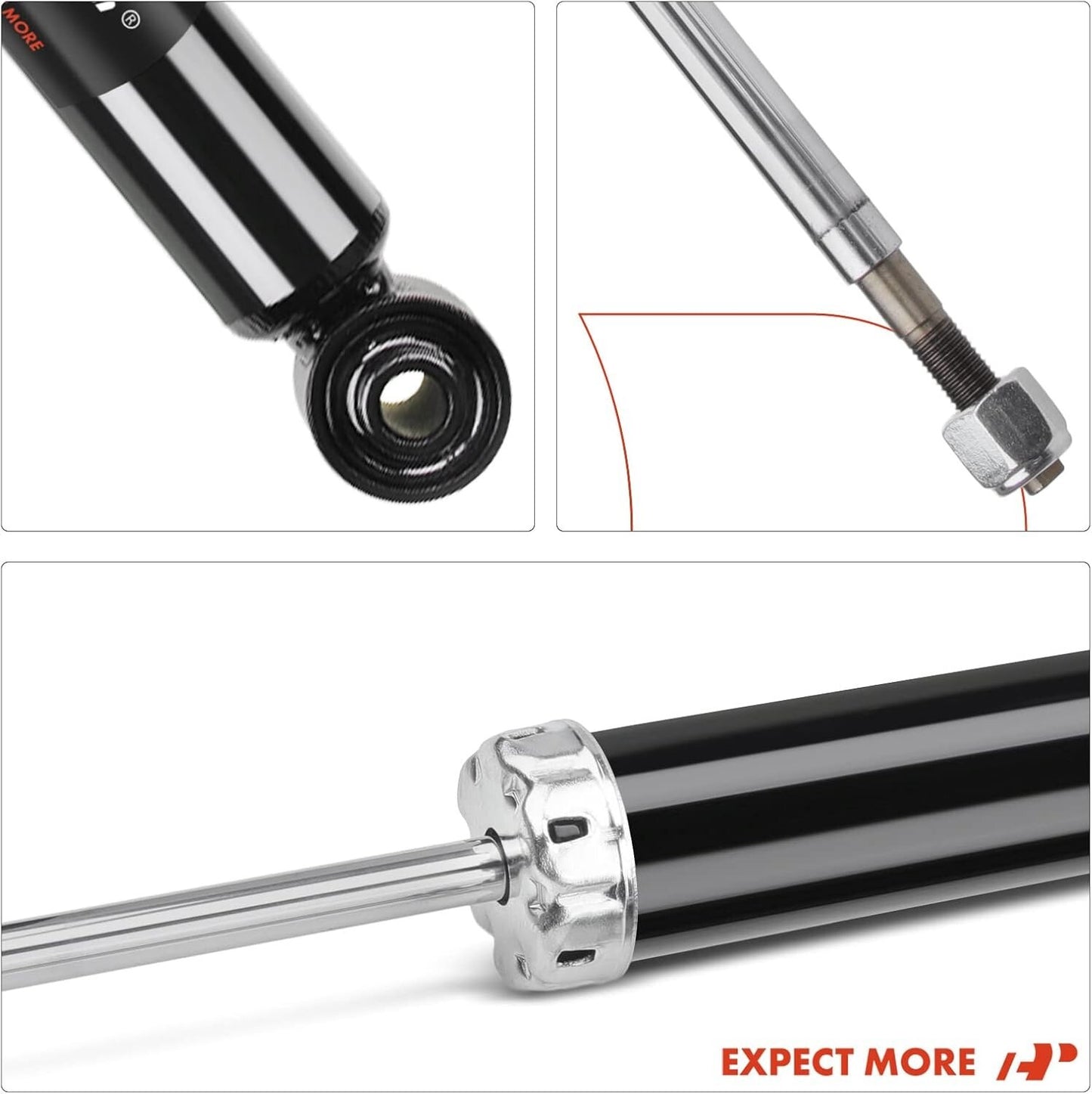 A-Premium Rear Pair (2) Strut Shock Absorber Compatible with Chevrolet Malibu 20