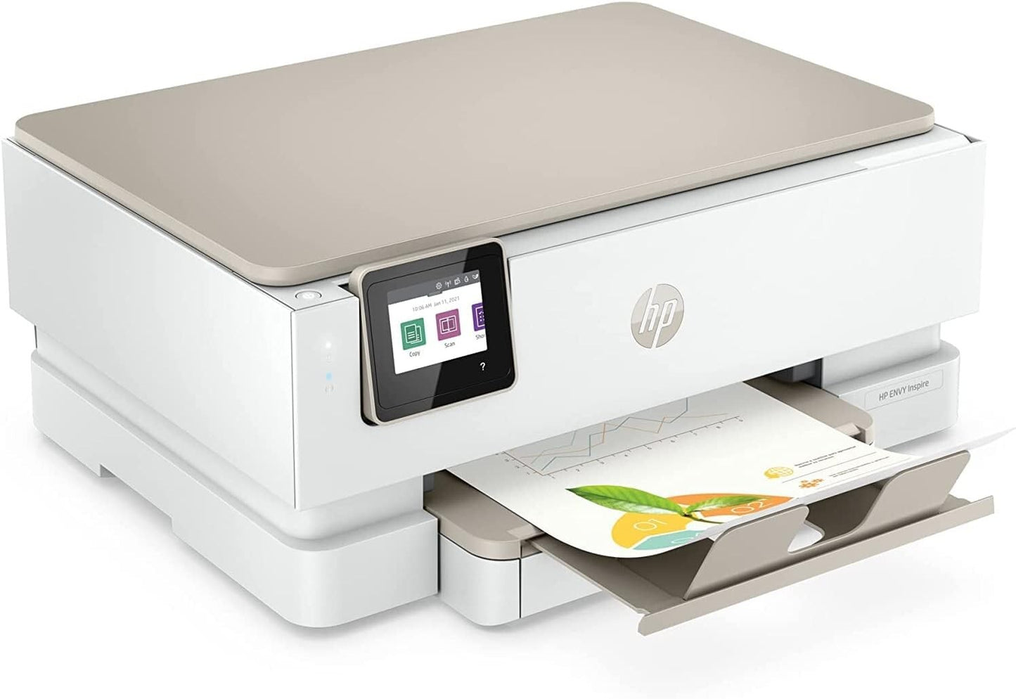 HP ENVY Inspire 7255e Wireless Color Thermal Inkjet Printer, Print, scan, copy