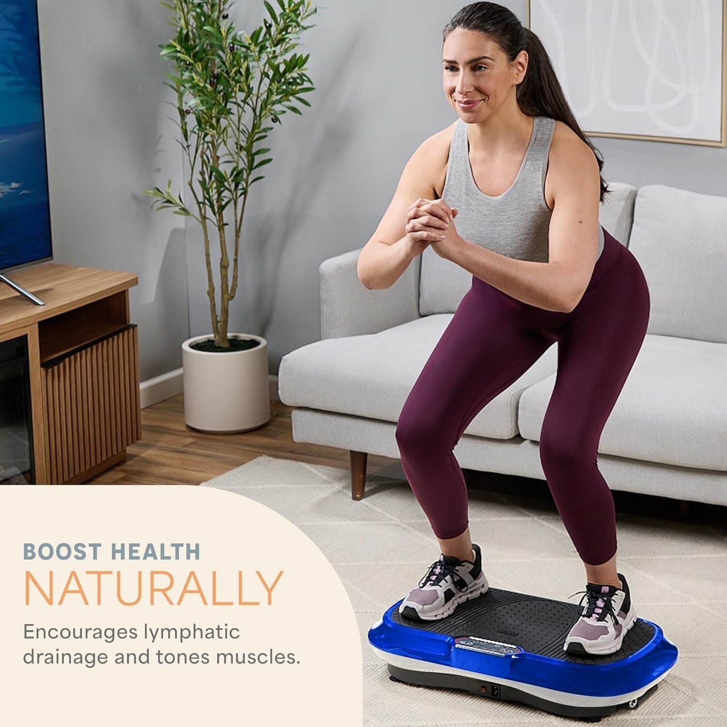 Lifepro Waver Vibration Plate Exercise Machine – High-Intensity Vibration