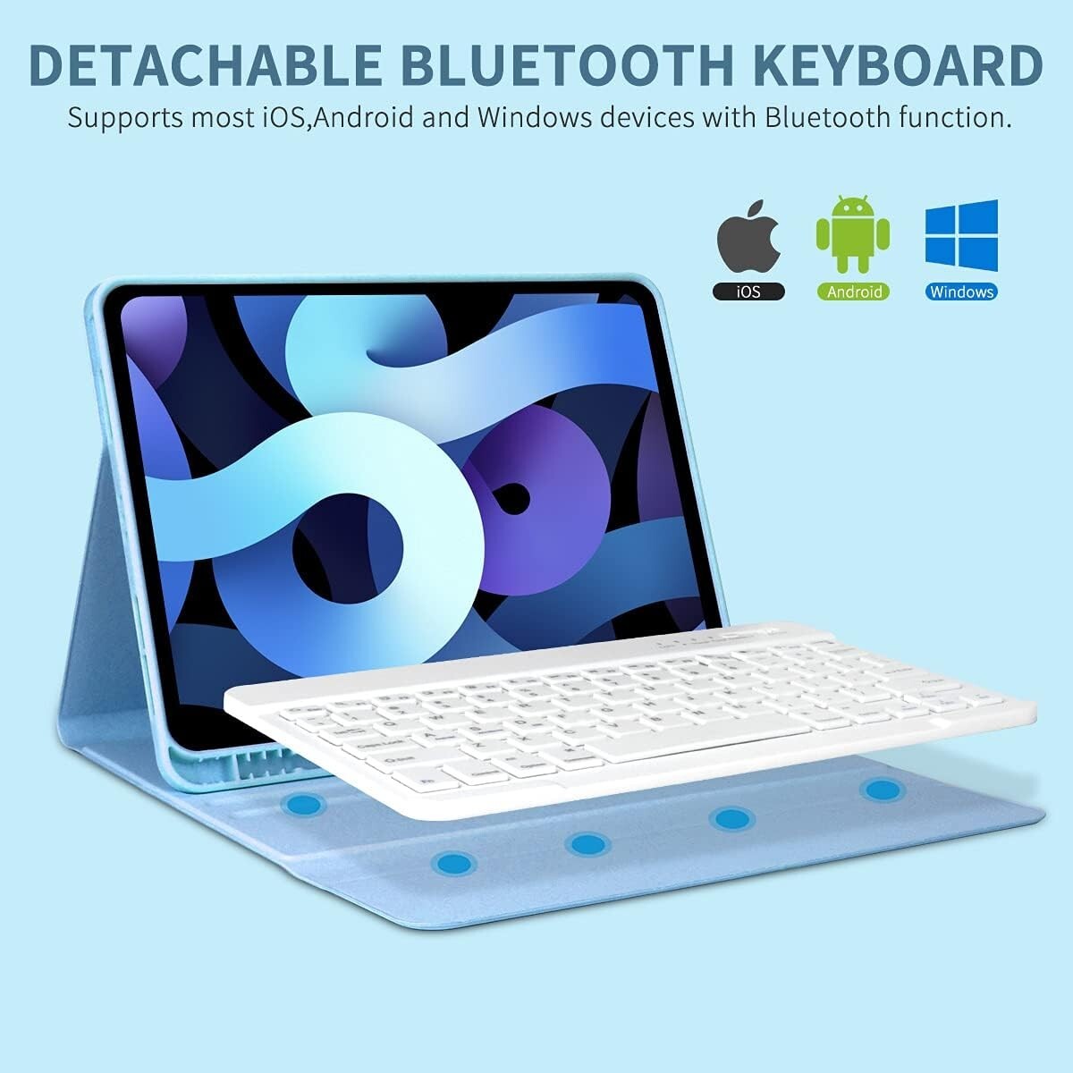Keyboard Case for iPad Pro 11 inch 4th Generation 2022 / iPad Pro 11" 2021&2020.
