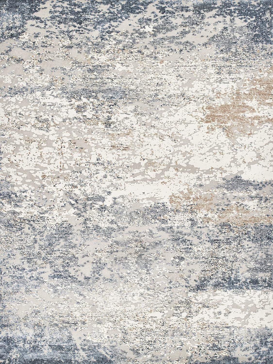 Art&Tuft Washable Rug, Anti-Slip Backing Abstract 8x10 Area Rugs, Stain Resistan