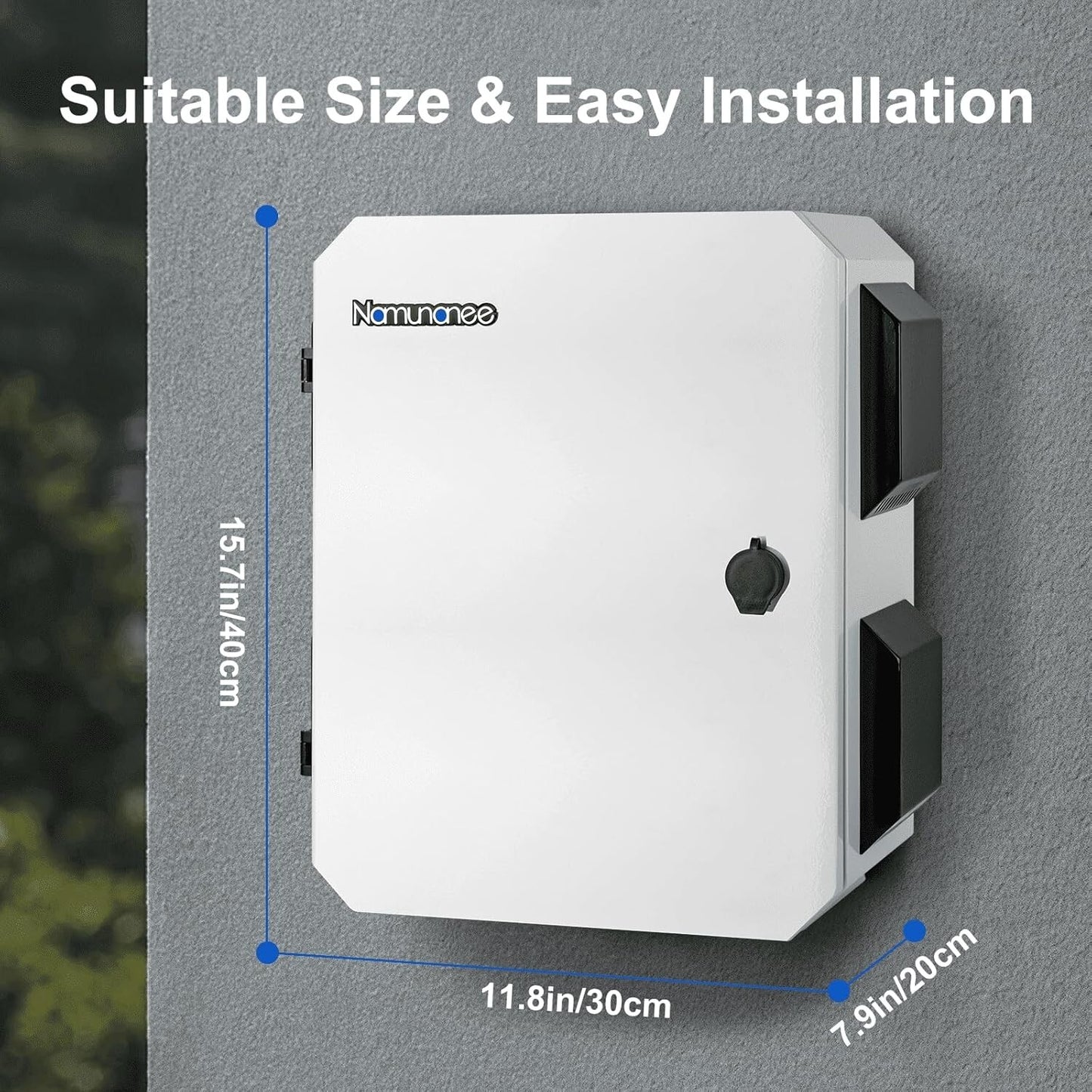 Outdoor Electrical Box, Cold-Rolled Steel Plate, Aluminum Alloy Back Beam