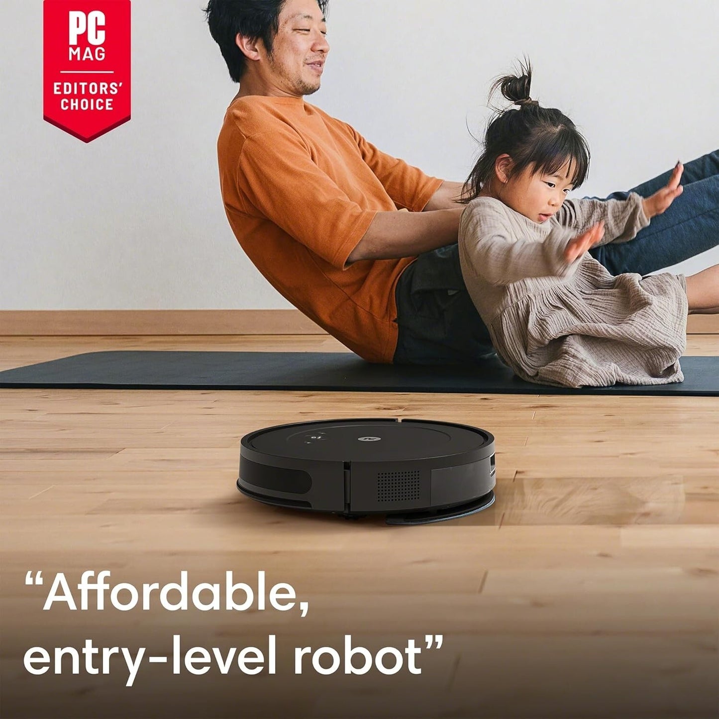 iRobot Roomba Combo Robot Vacuum (NO MOP)(Y0110) - CLEAN! Black (TESTED)