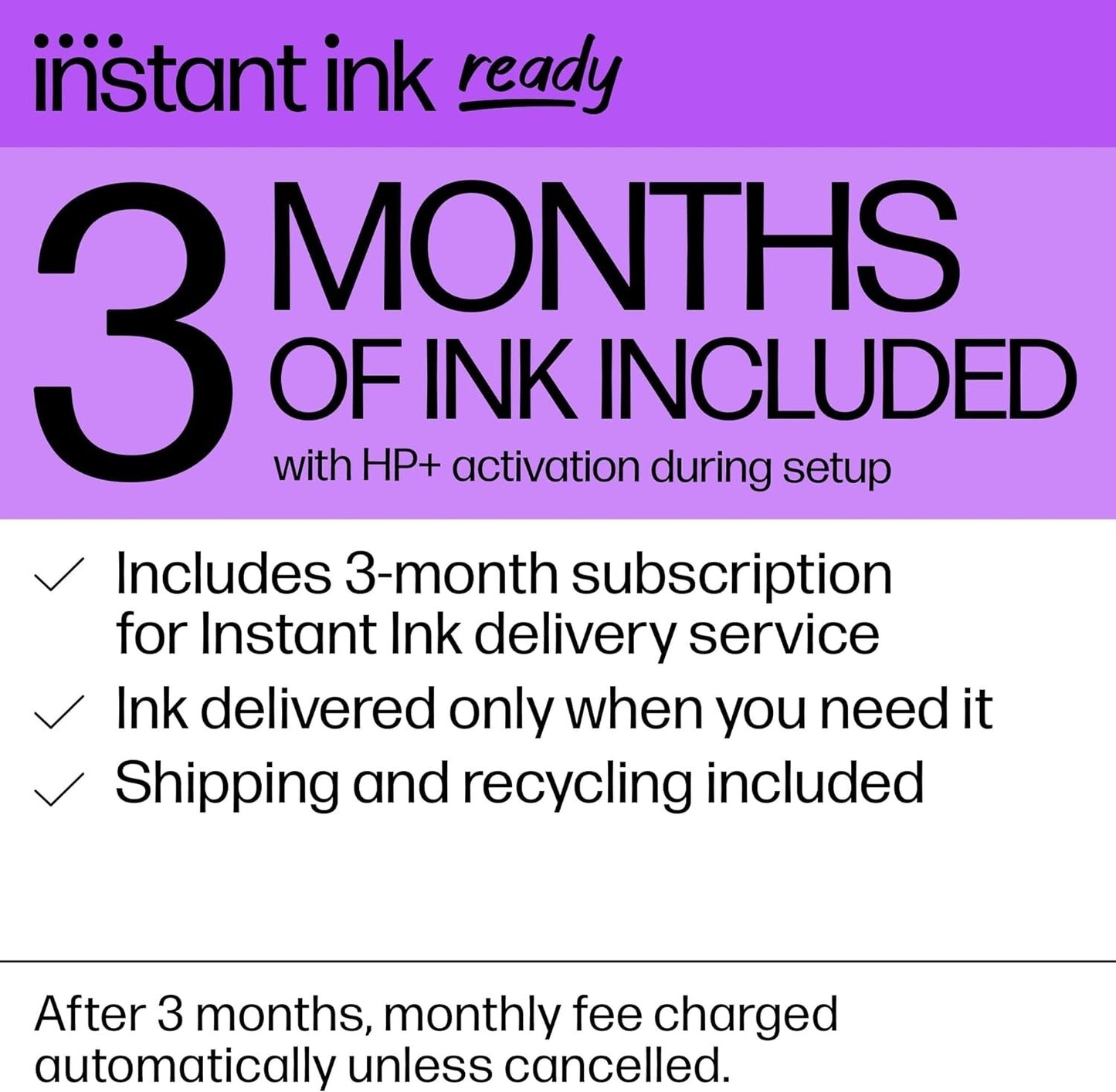 HP ENVY Inspire 7255e Wireless Color Thermal Inkjet Printer, Print, scan, copy