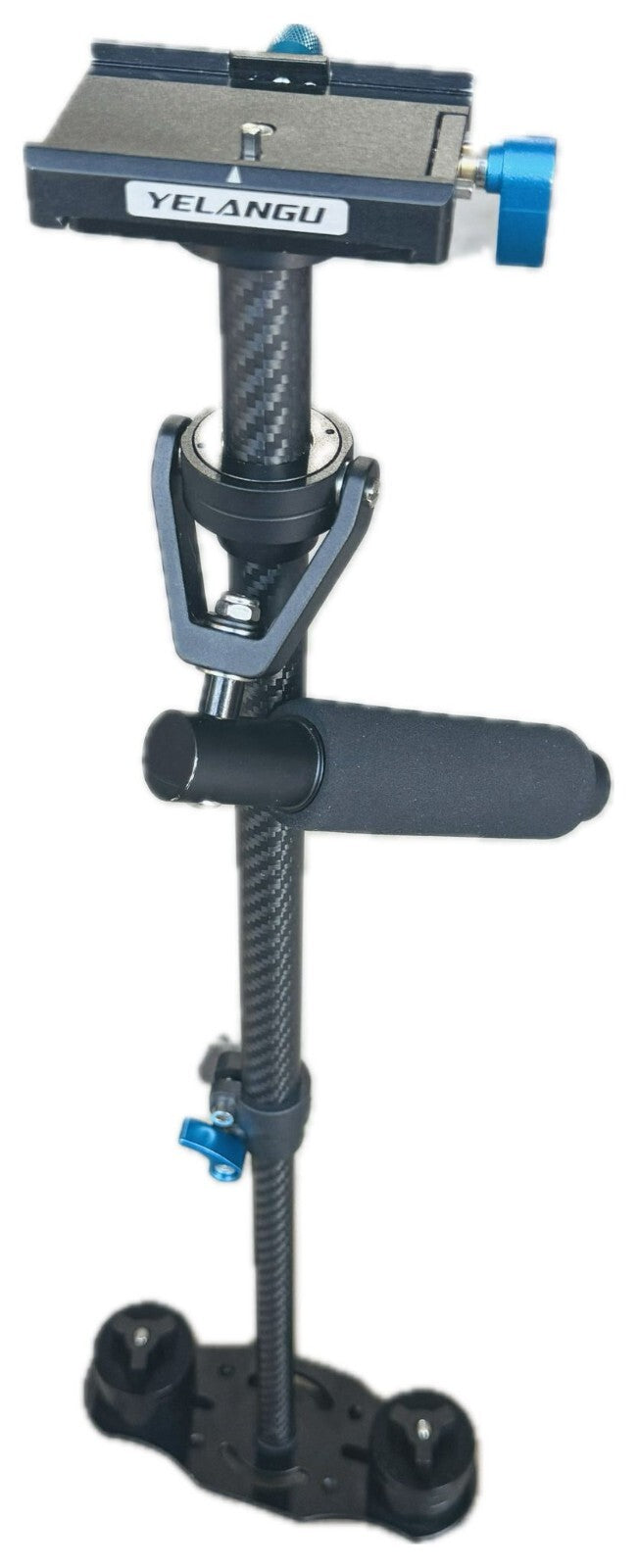 YELANGU S60T Carbon Fiber Handheld DSLR Camera Stabilizer (No camera base)