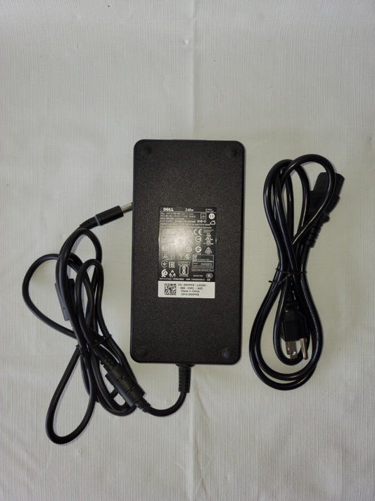 ⭐ Dell 240W Charger LA240PM160 19.5V 12.3A OEM AC Adapter w/ Power Cord ⭐