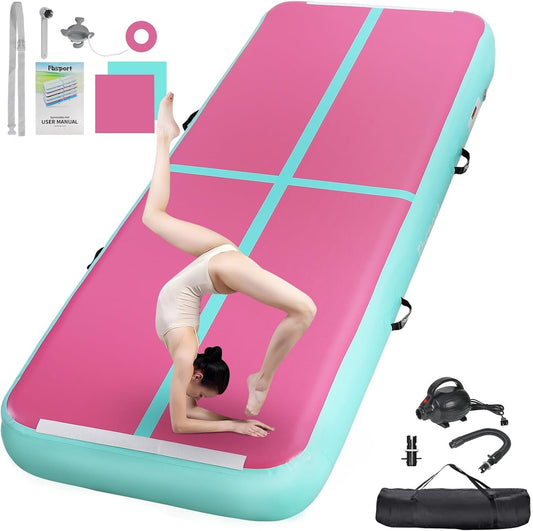 Inflatable Training Mats Gymnastics Tracks for Home Use 20ft×3.25ft×0.325ft