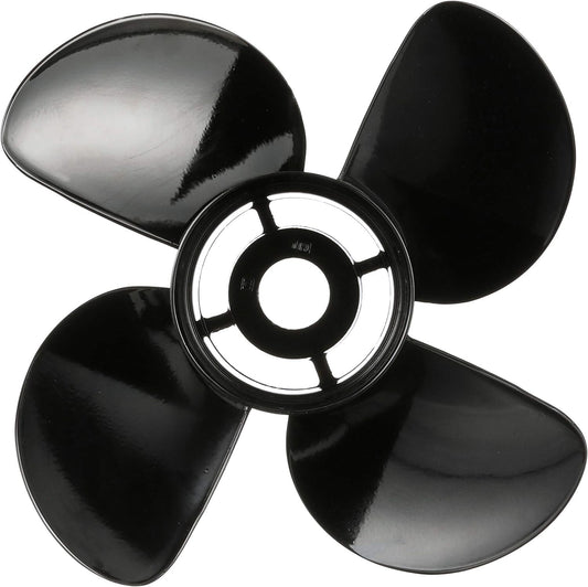 Quicksilver 4-Blade Aluminum Propeller -  12.5" Dia. X 19" Pitch - 8m8027506