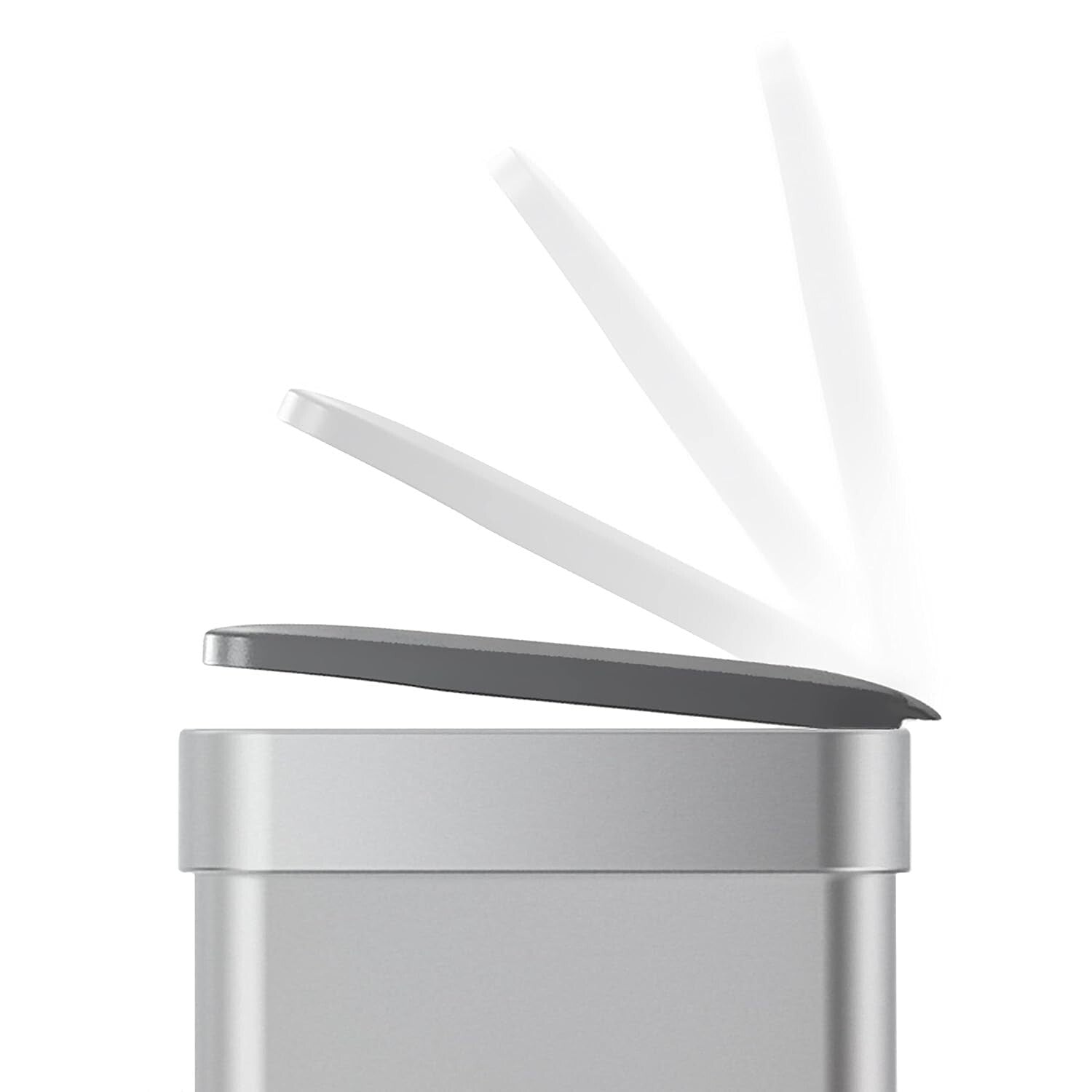 QUALIAZERO 60L/15.8Gal Heavy Duty Hands-Free Stainless Steel Commercial/Kitchen