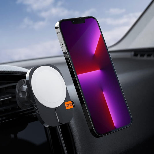 Spigen OneTap Pro 3 - 15W Apple Certified MagSafe Car Mount Charger