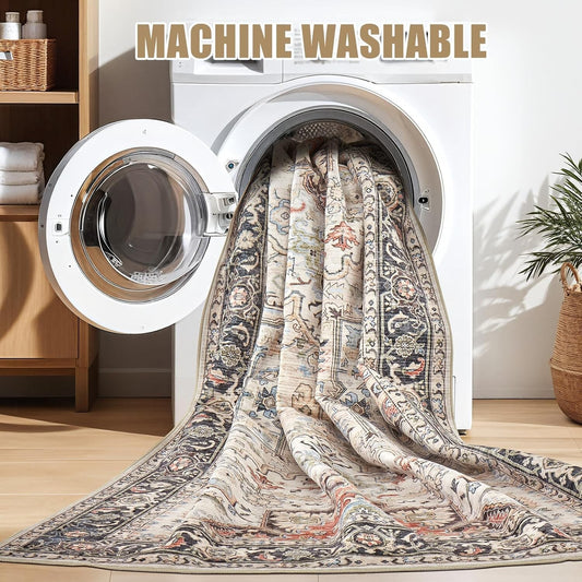 8x10 Area Rugs for Living Room Bedroom Nursery, Large Carpet Ultra Thin Soft