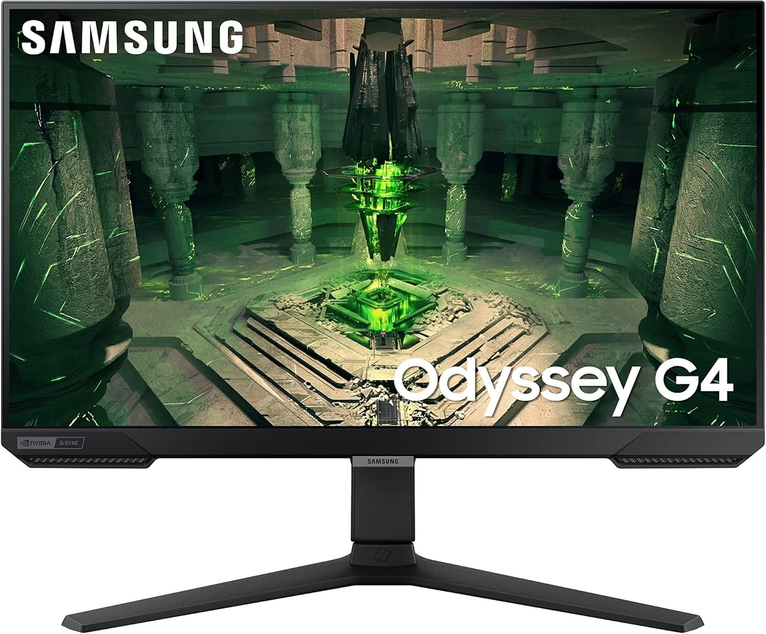 SAMSUNG 25" Odyssey G4 Series FHD Gaming Monitor, IPS, 240Hz, 1ms, G-Sync