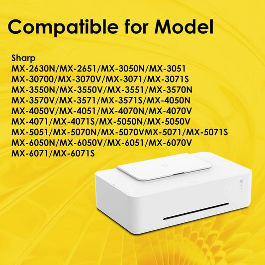 1PK MX-61NT-BA MX-61NTBA Black Toner Cartridge Works