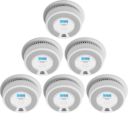 X-Sense Wireless Interconnected Combination Smoke and Carbon Monoxide Detector