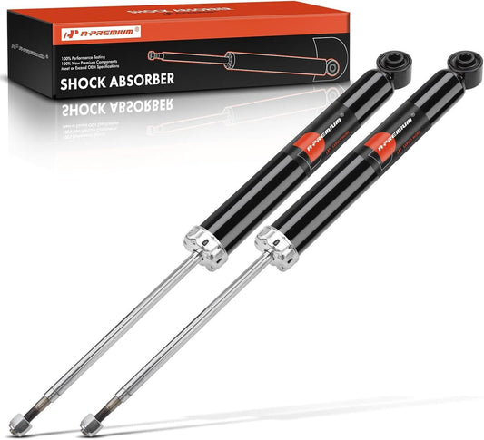 A-Premium Rear Pair (2) Strut Shock Absorber Compatible with Chevrolet Malibu 20