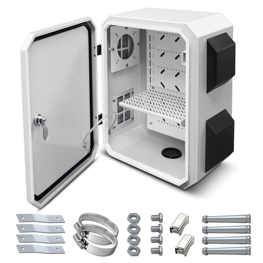 Outdoor Electrical Box, Cold-Rolled Steel Plate, Aluminum Alloy Back Beam