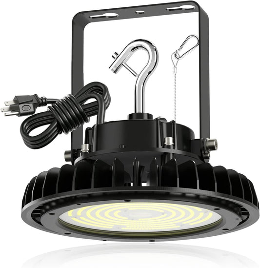 Adiding UFO LED High Bay Light 100W 170LM/W Bright 100-277V 0-10V Dimmable UL DL