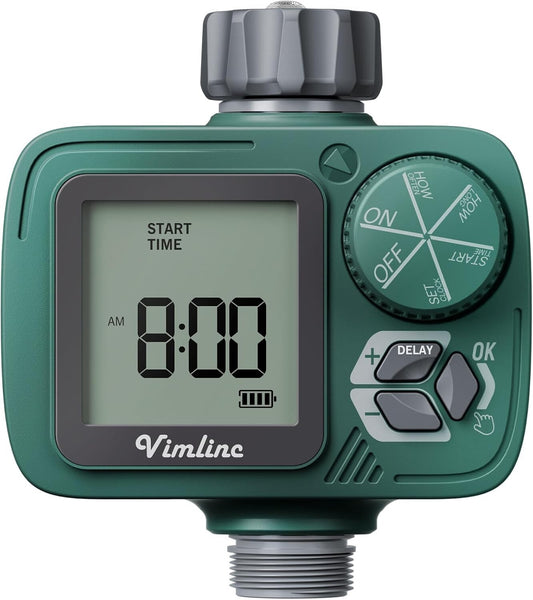 Sprinkler Timer, Vimlinc Programmable Water Timer for Garden Hose