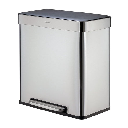 QUALIAZERO 60L/15.8Gal Heavy Duty Hands-Free Stainless Steel Commercial/Kitchen