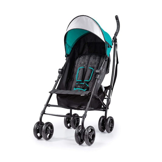 Summer Infant 3Dlite Convenience Baby Stroller, Teal, Lightweight Stroller