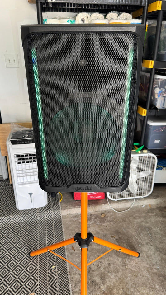 Gemini GD-L215PRO: 1300W Bluetooth DJ PA Speaker with LED Party Lights (TESTED)