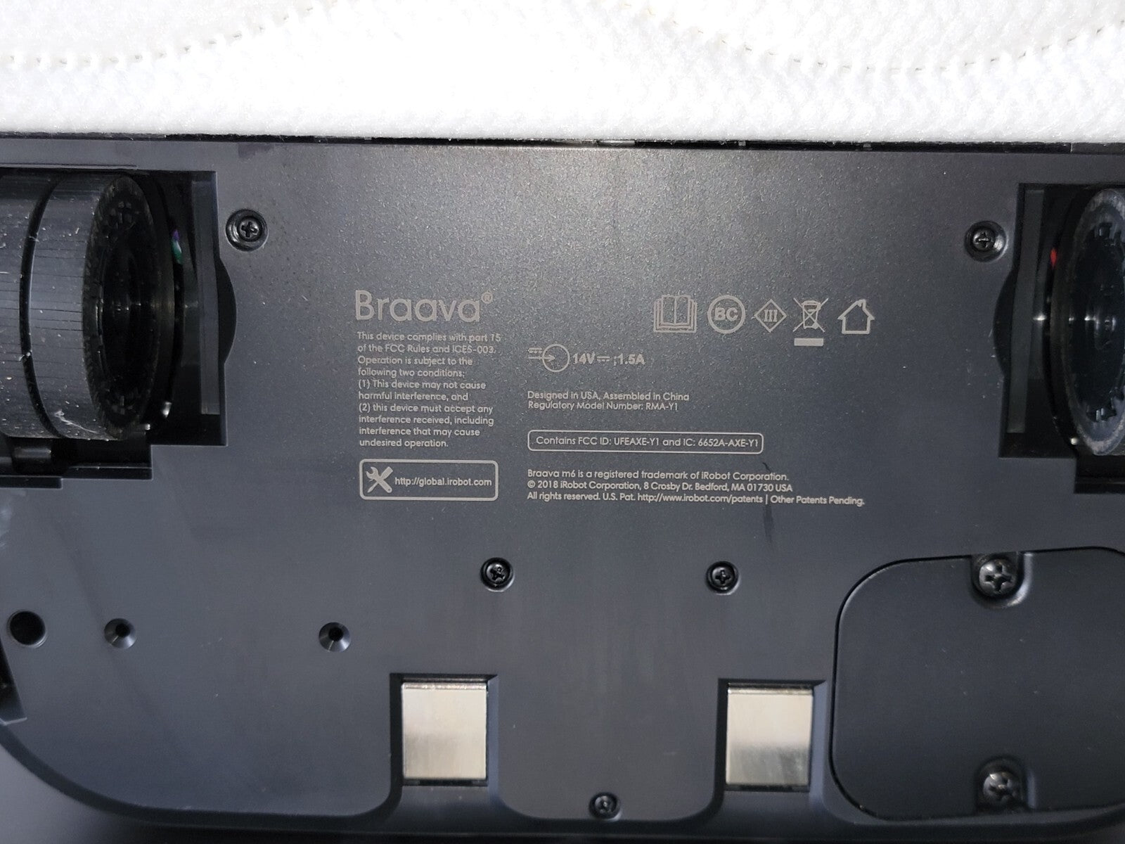 iRobot Braava Jet m6 (6012) Ultimate Robot Mop- Wi-Fi, Black, CLEAN! (TESTED)