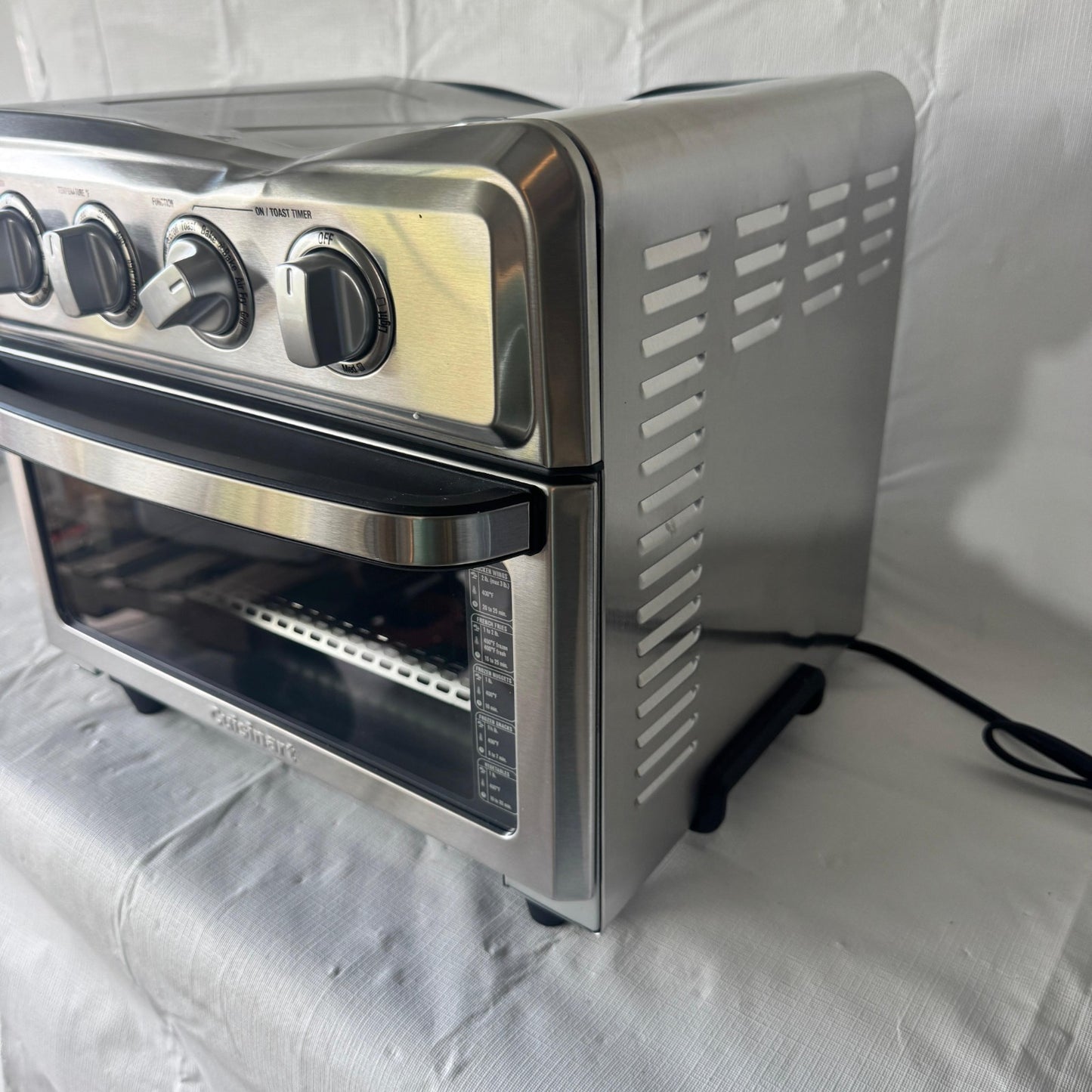 Cuisinart Air Fryer + Convection Toaster Oven, 8-1 Oven with Bake, Grill(TESTED)