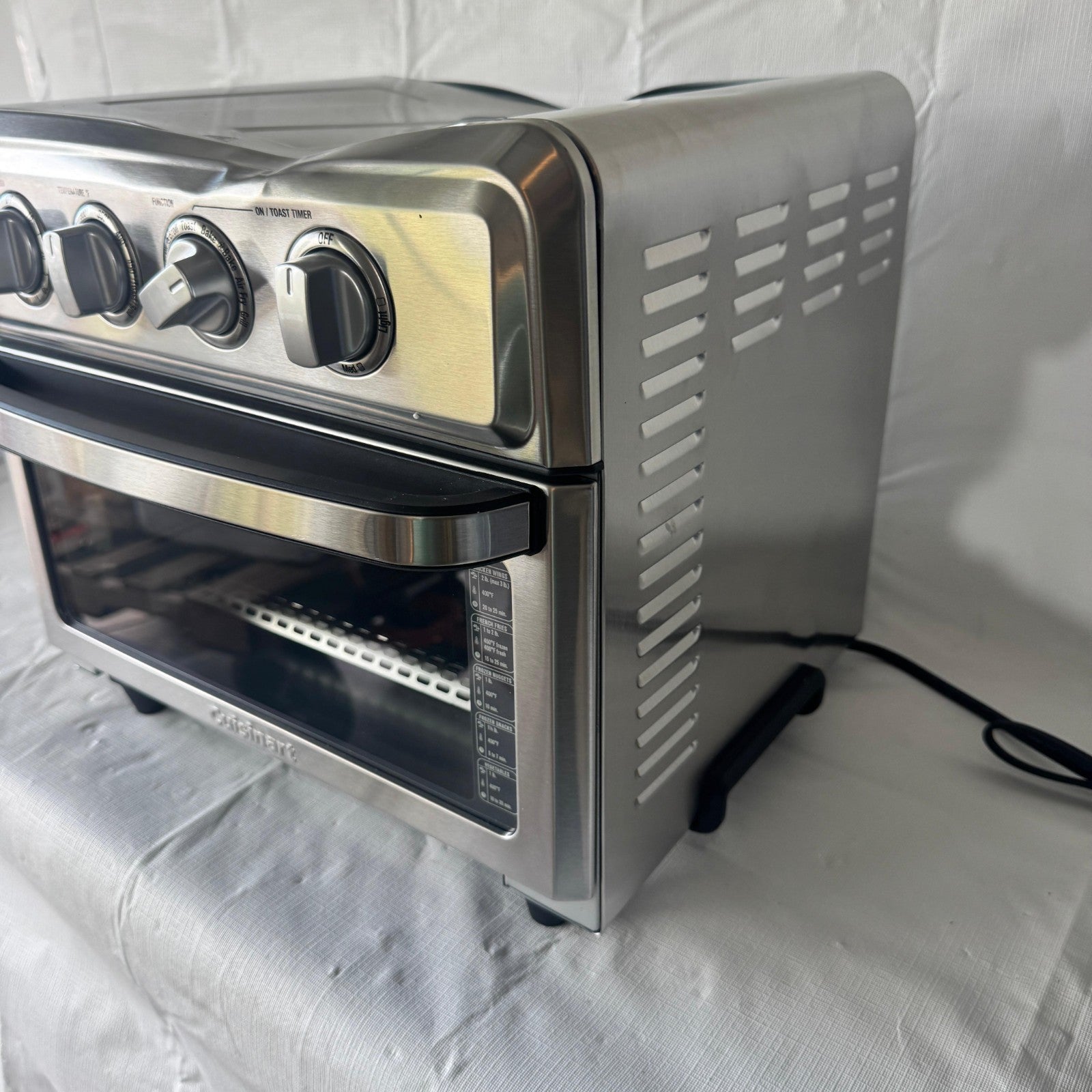 Cuisinart Air Fryer + Convection Toaster Oven, 8-1 Oven with Bake, Grill(TESTED)