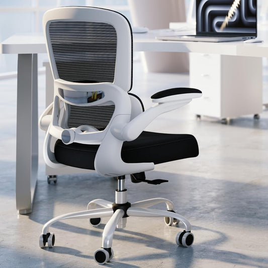 Office Chair Ergonomic Desk Chair with Adjustable Lumbar Support, Mesh Computer