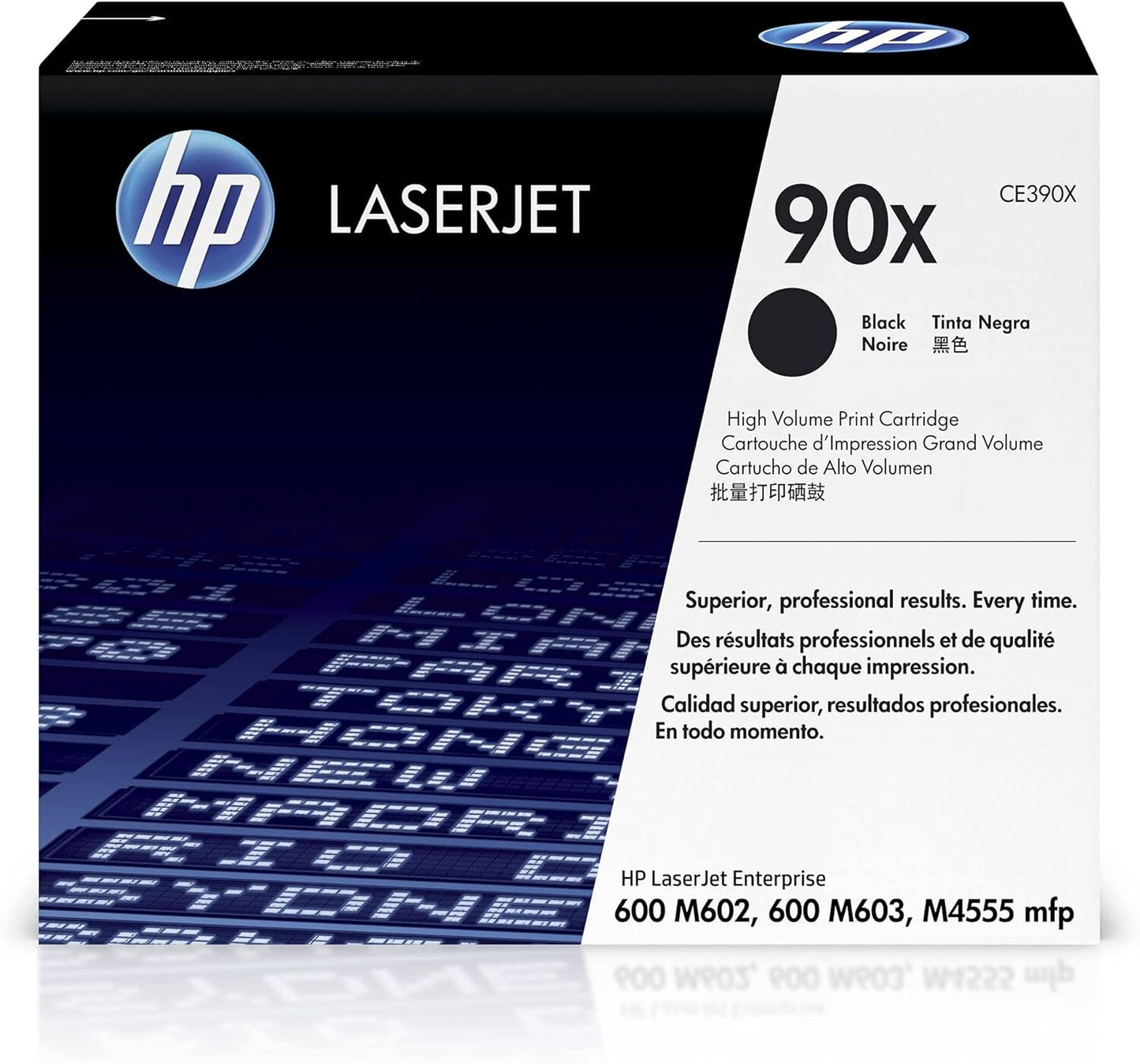 Factory Sealed Genuine OEM HP 90X Black High-yield Toner Cartridge CE390X M4555