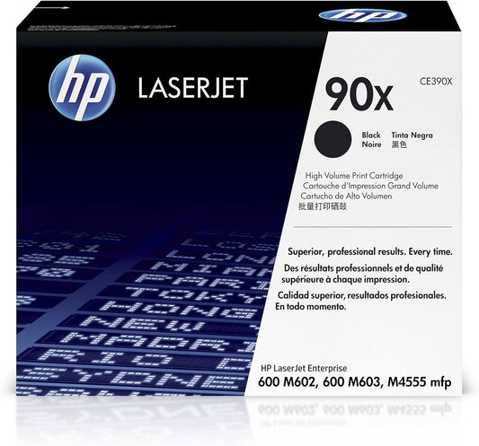 Factory Sealed Genuine OEM HP 90X Black High-yield Toner Cartridge CE390X M4555